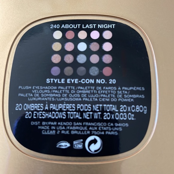 Marc Jacobs Beauty About Last Night (240) Eyeshadow Palette - Picture 7 of 7